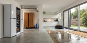 A home air conditioner that could be the cause of what is considered an AC emergency.