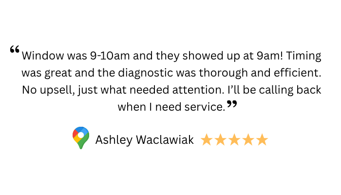 Modern Air Systems customer review